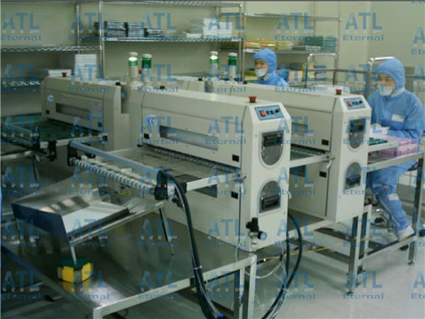 背光膜片双次清洁