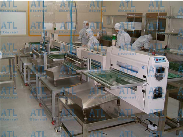 扩散片包装前清洁