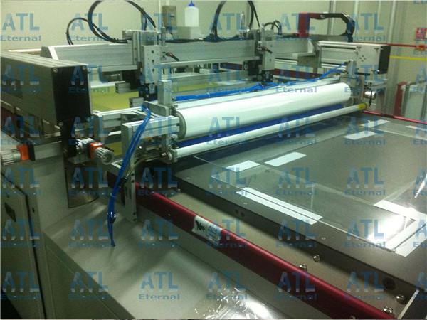 丝网印刷机加装清洁装置